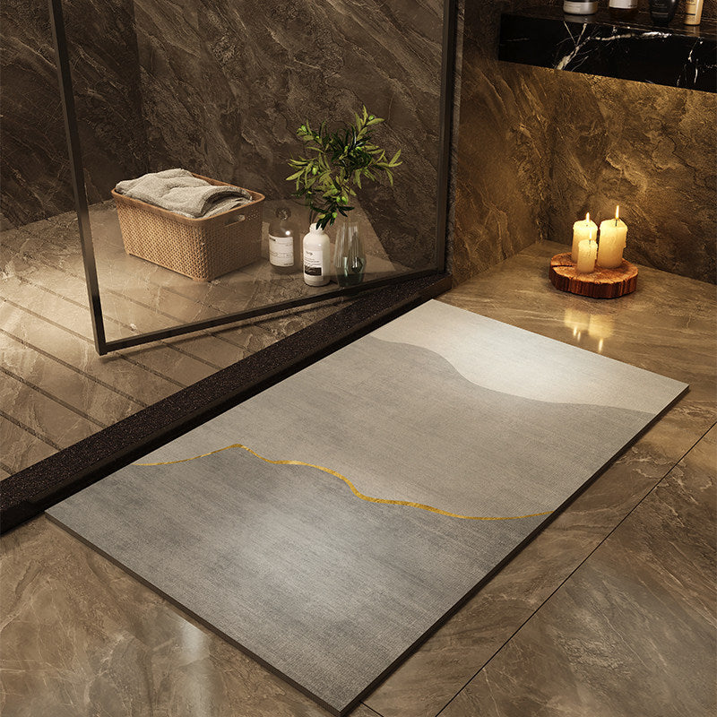 Modern Abstract Non-Slip Bath Mat