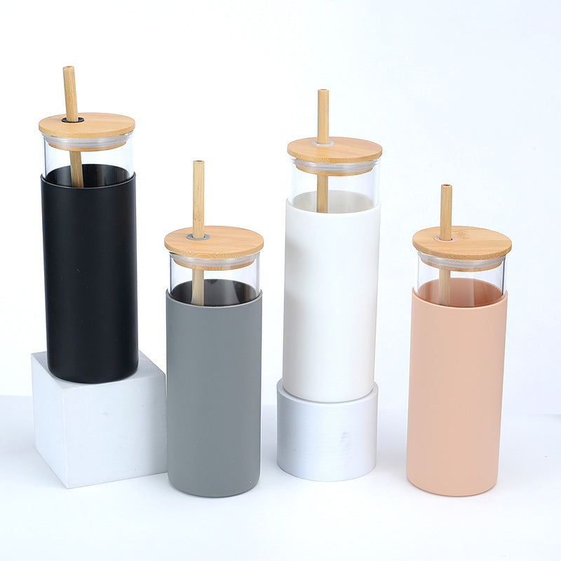 Women sustainable drinking cup with bamboo lid Bowlift