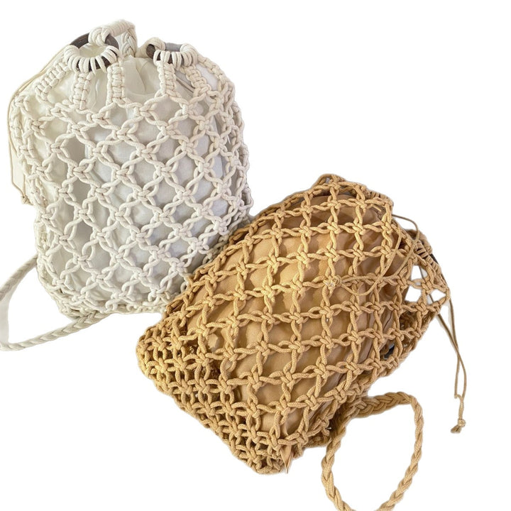 Macrame net bag Bowlift