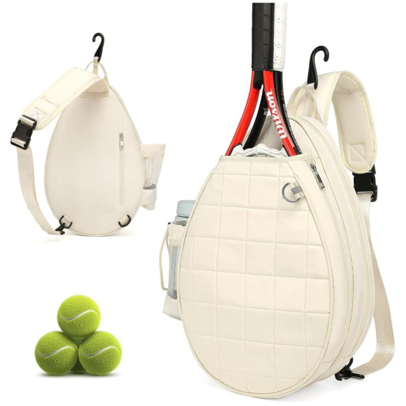 Sporty Tennis Racket Backpack Bowlift
