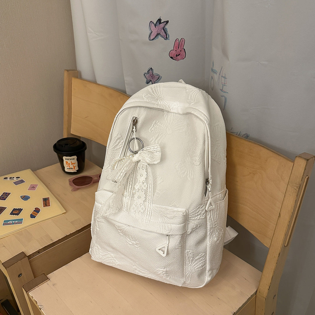 Cute Bow Detail Backpack