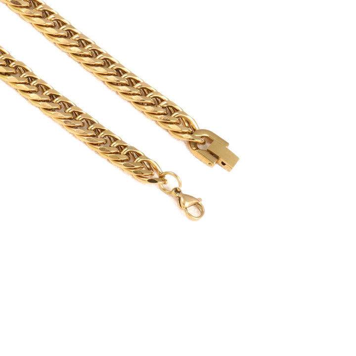 Bold Interwoven Chain Bracelet Bowlift