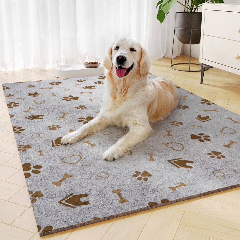 Durable Pet-Themed Comfort Mat Bowlift