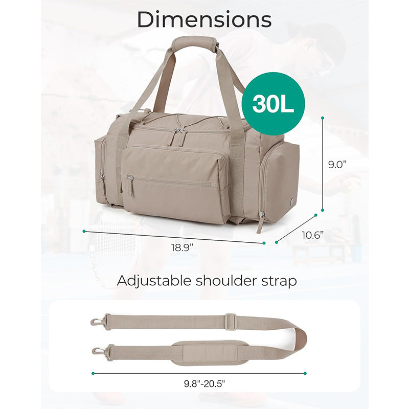 Sporty Multifunctional Sports Bag Bowlift