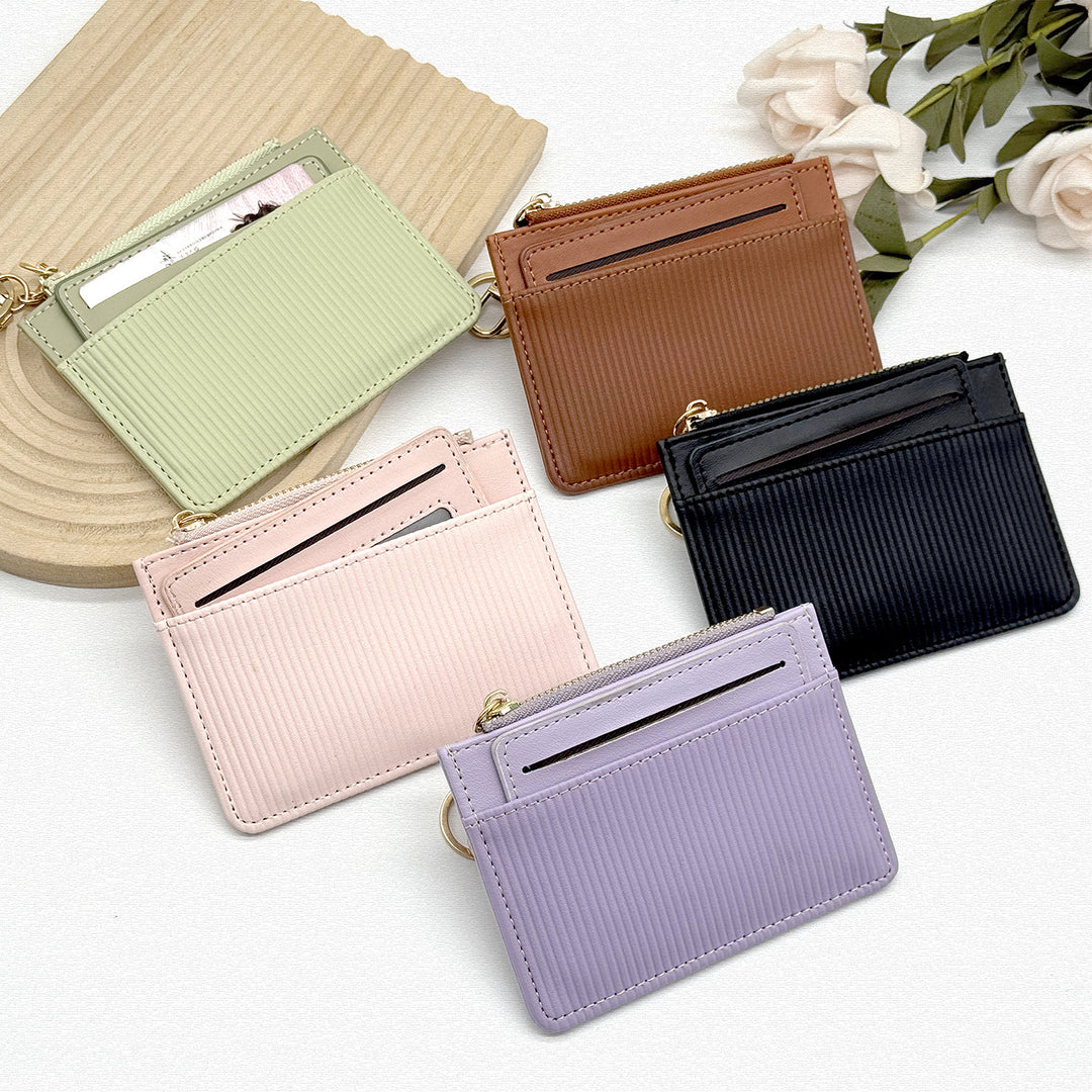 Minimalist Zippered Card Holder