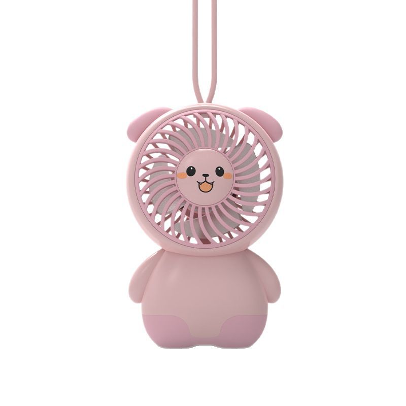 Ladies Portable Mini Animal Fan with Cute Panda Design Bowlift