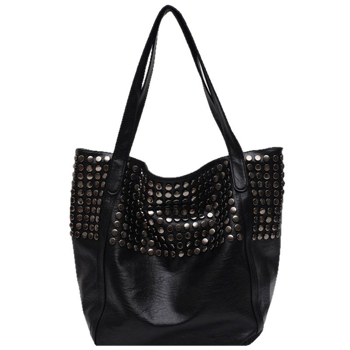 Fashionable shoulder bag with stylish rivet details Bowlift