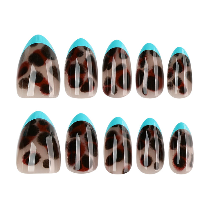 Artful Nail Art with Leopard Color Play Bowlift
