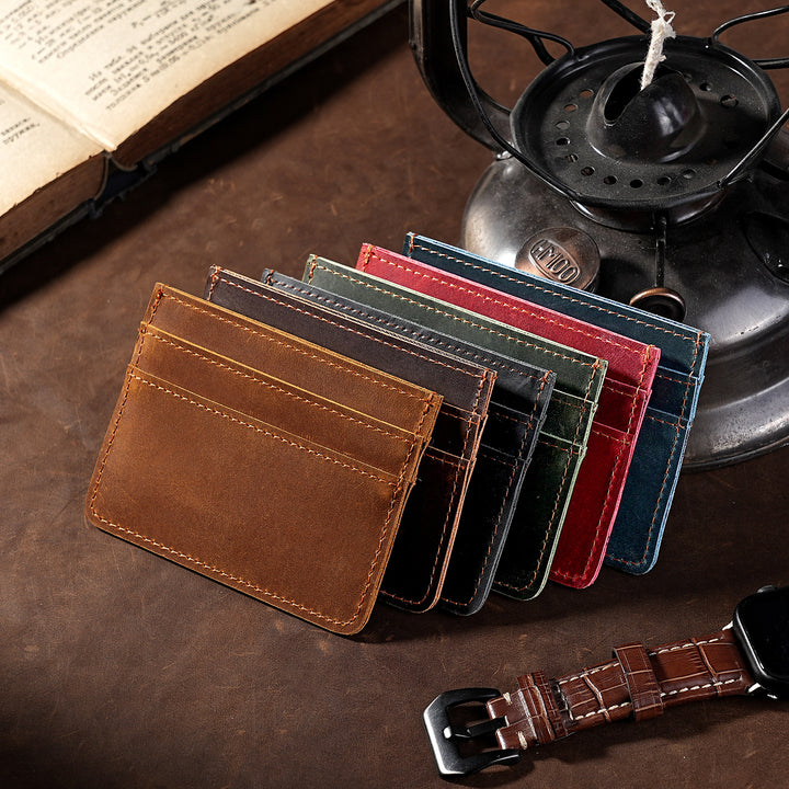 Vintage Leather Cardholder