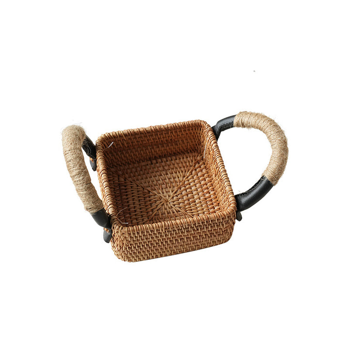 Handcrafted storage basket with sturdy handles Bowlift