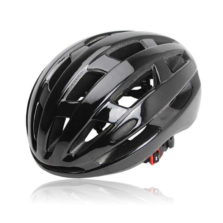 aerodynamic ventilated road cycling helmet with adjustable fit system and impact-absorbing EPS liner Bowlift