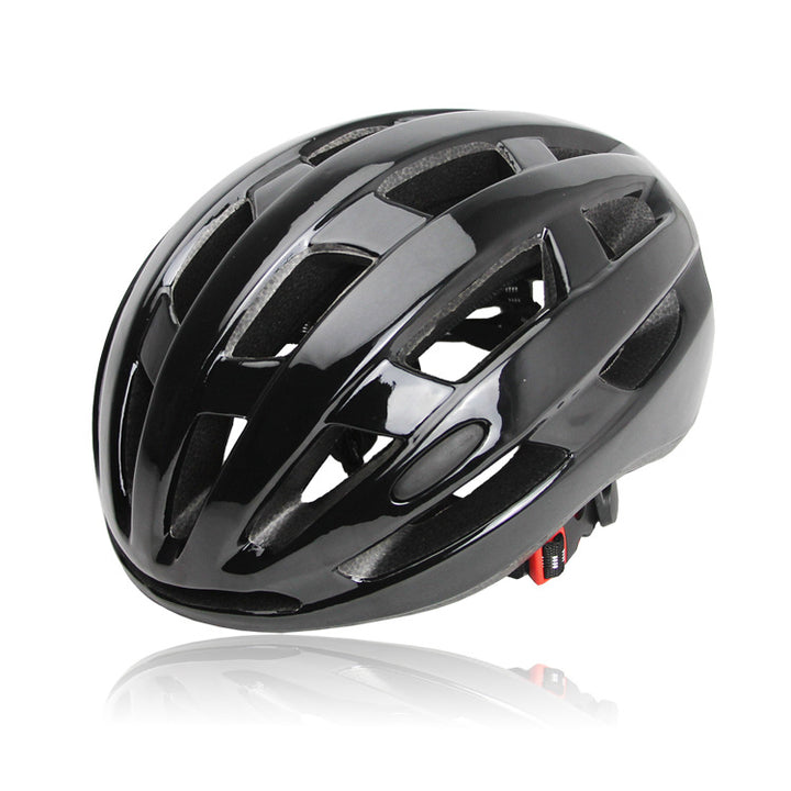 aerodynamic ventilated road cycling helmet with adjustable fit system and impact-absorbing EPS liner Bowlift