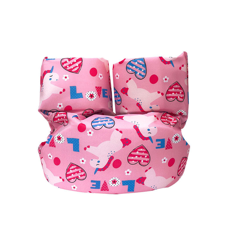 Women's Inflatable Swimming Aid with Colorful Flamingo Design Bowlift