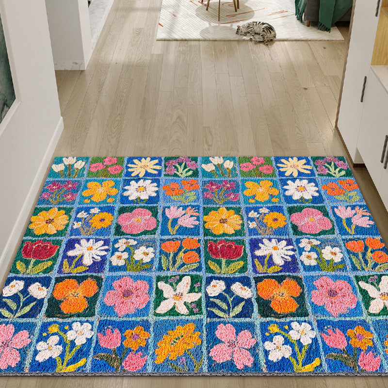 Floral Patchwork Area Rug Bowlift