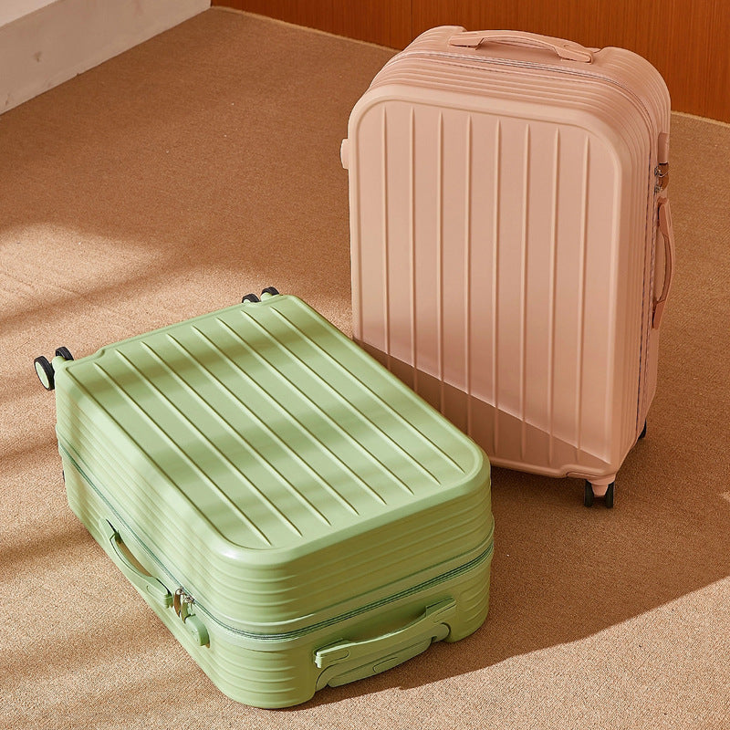 Unisex Durable Lightweight Spinner Suitcase Bowlift
