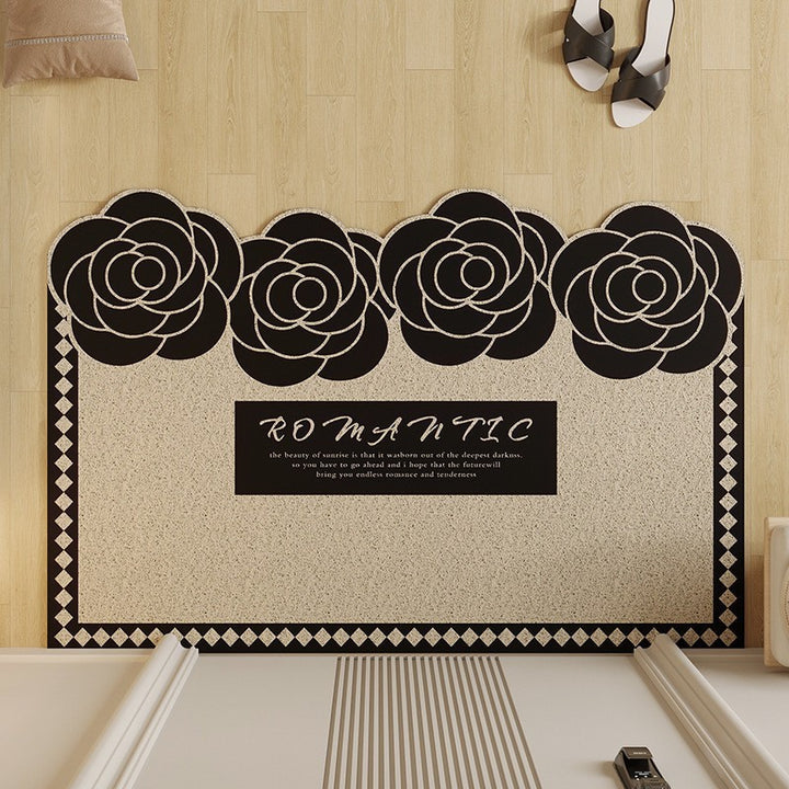 Floral Welcome Mat Bowlift