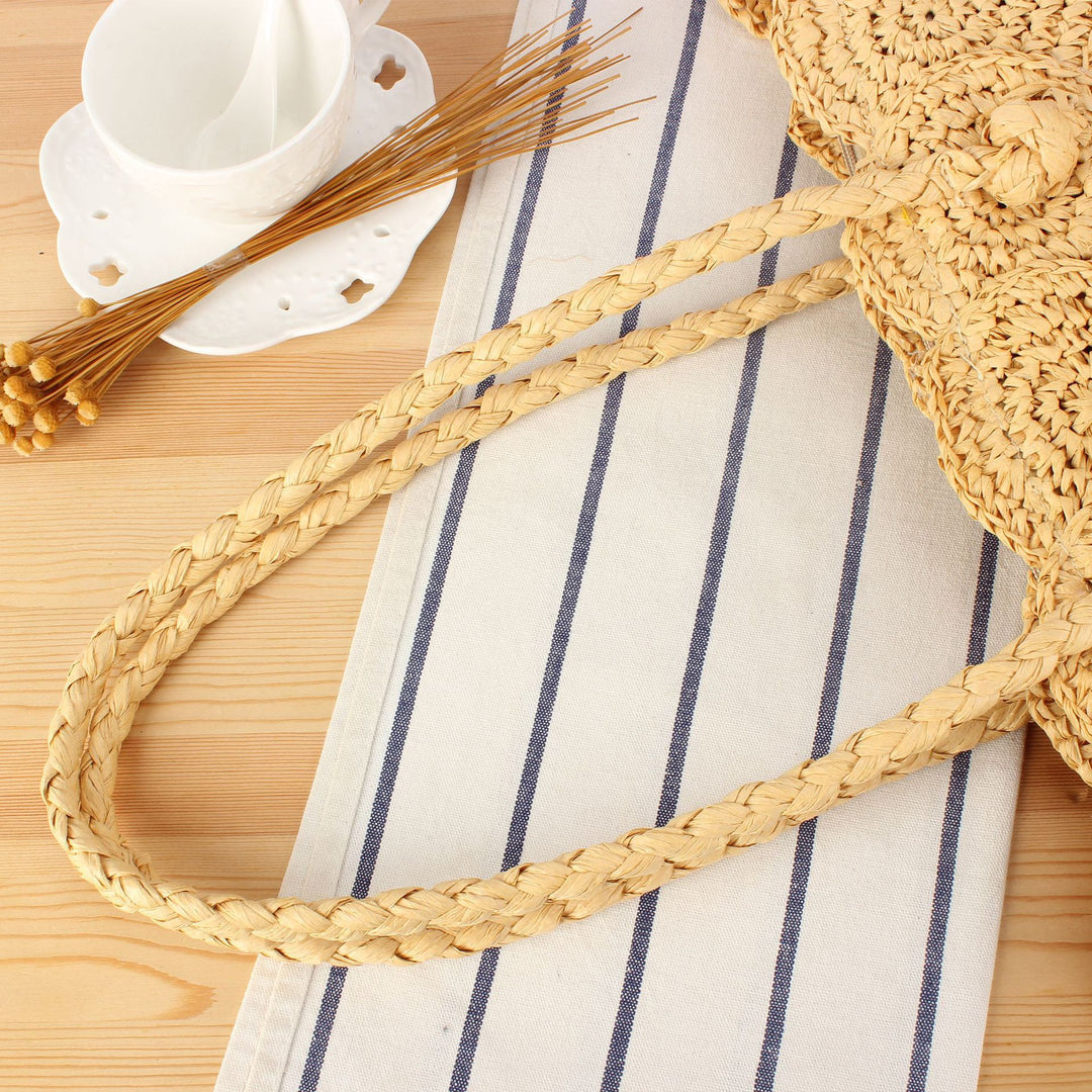 Fashionable Macrame Beach Bag with Artistic Design Bowlift