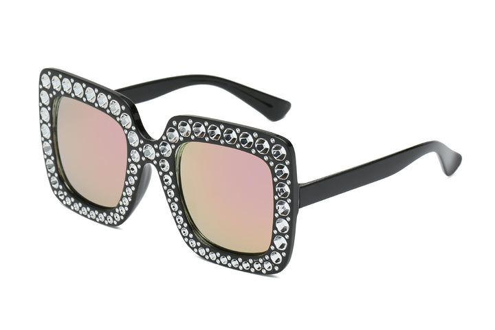 Oversized Decorative Frame Sunglasses Bowlift