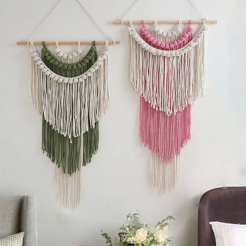 Decorative Macramé Wall Hanging Tapestry Bowlift