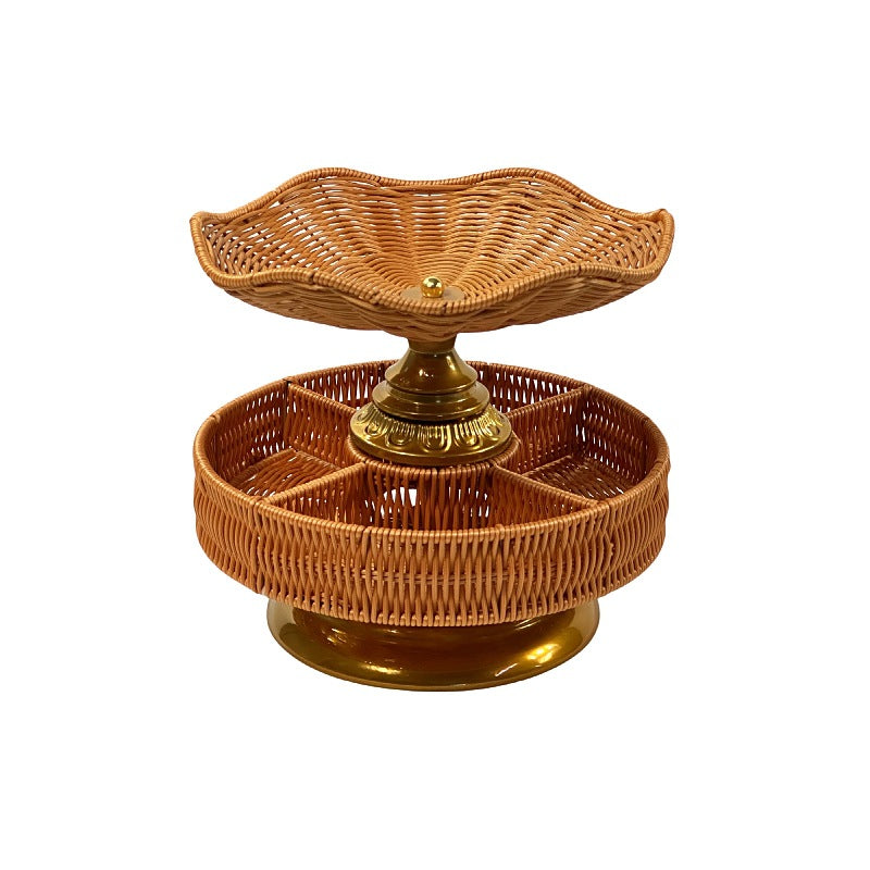 Ladies fruit bowl with multiple compartments Bowlift