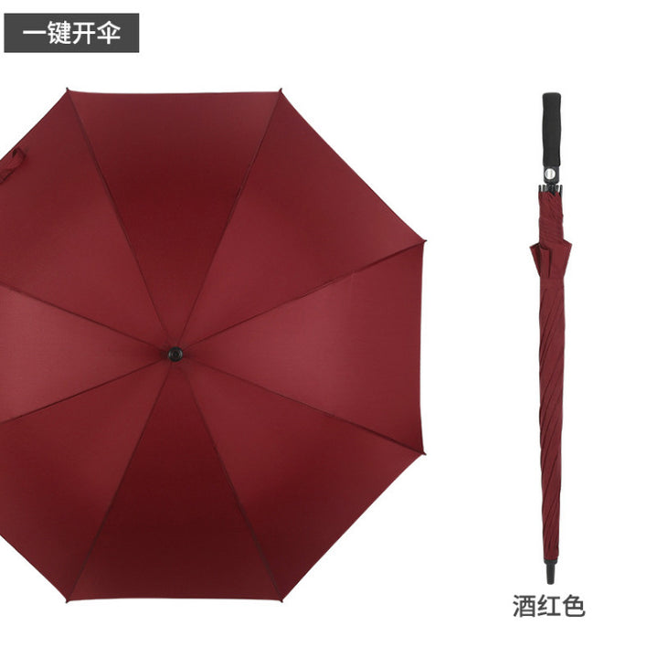 Women's Automatic Umbrella with Ergonomic Handle Bowlift