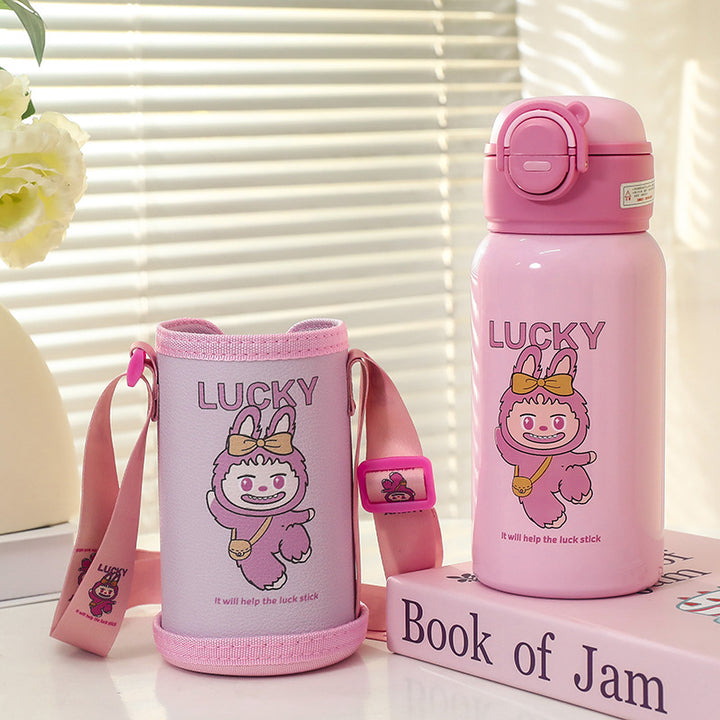 Women's Insulated Bottle with Integrated Neoprene Sleeve Bowlift