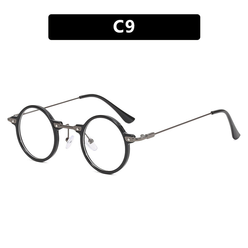 Women's fashionable round sunglasses with stylish metal frame and polarized lenses Bowlift