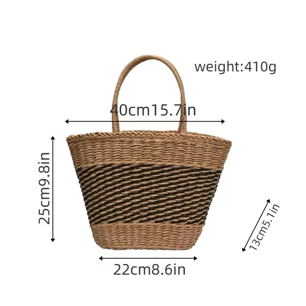 Handbag in the Elegant Wave Pattern Bowlift