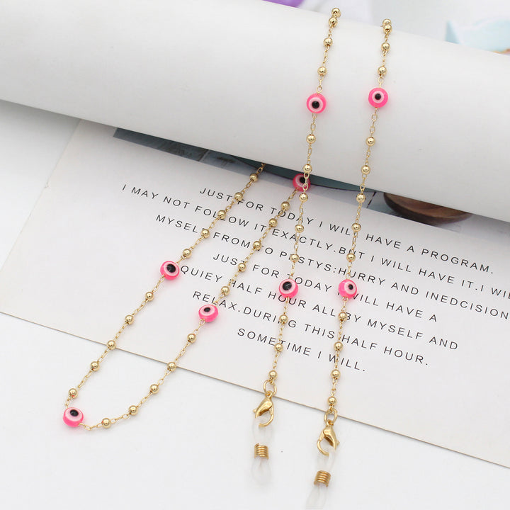 Decorative Bead Eyewear Chain Bowlift