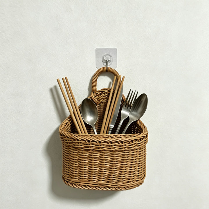 Handcrafted Woven Decorative Storage Basket Bowlift