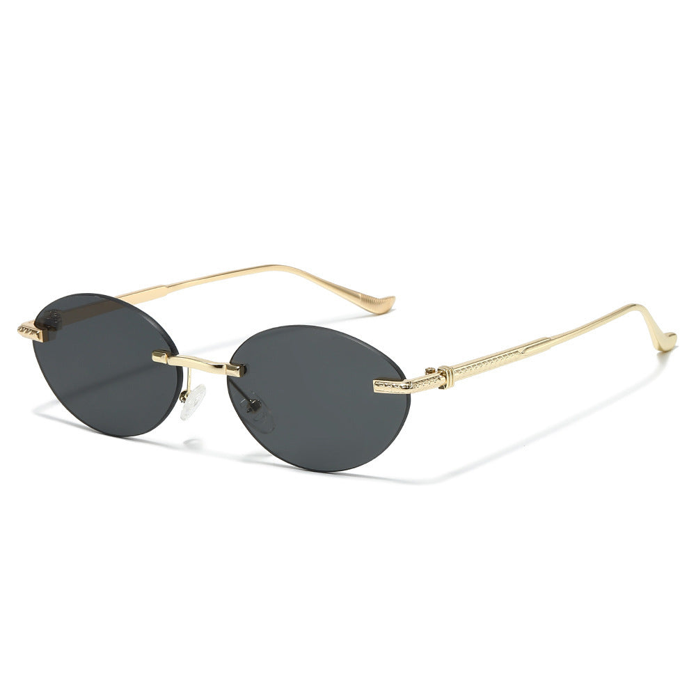 Retro-Inspired Oval Sunglasses Bowlift 1787812325