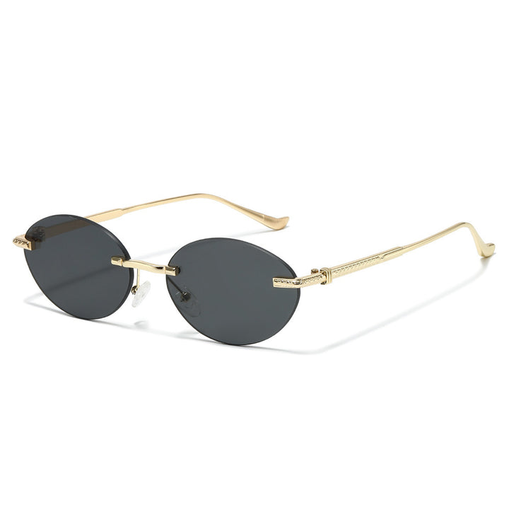 Retro-Inspired Oval Sunglasses Bowlift 1787812325
