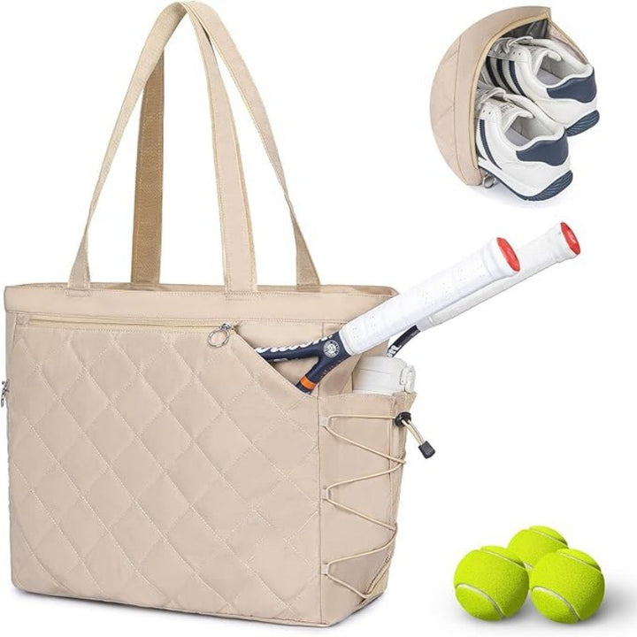 Stylish Quilted Sports Tote Bowlift