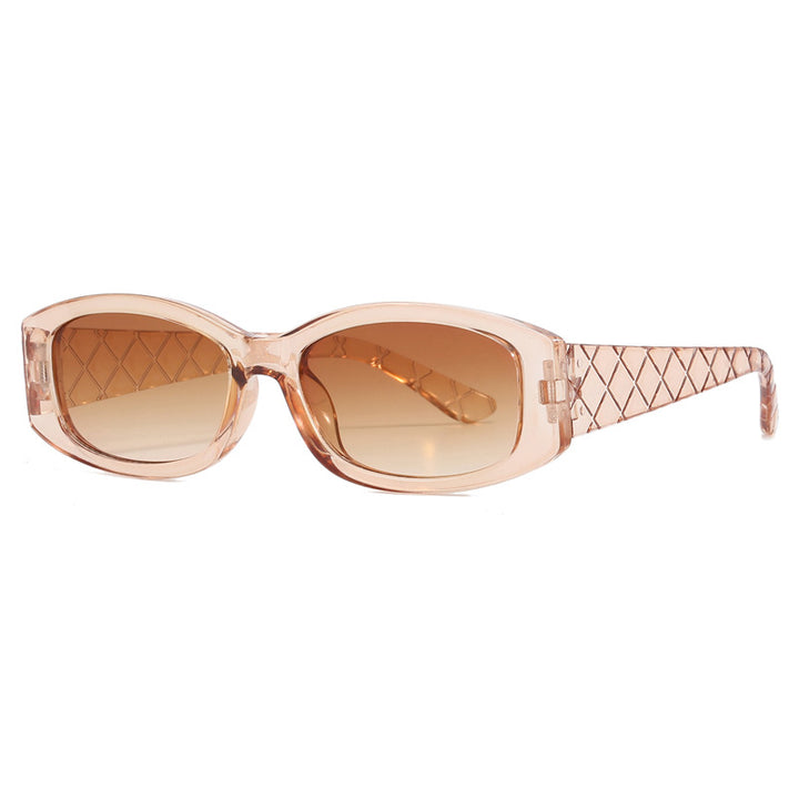 Women's Fashionable Retro Sunglasses with Square Frame Bowlift