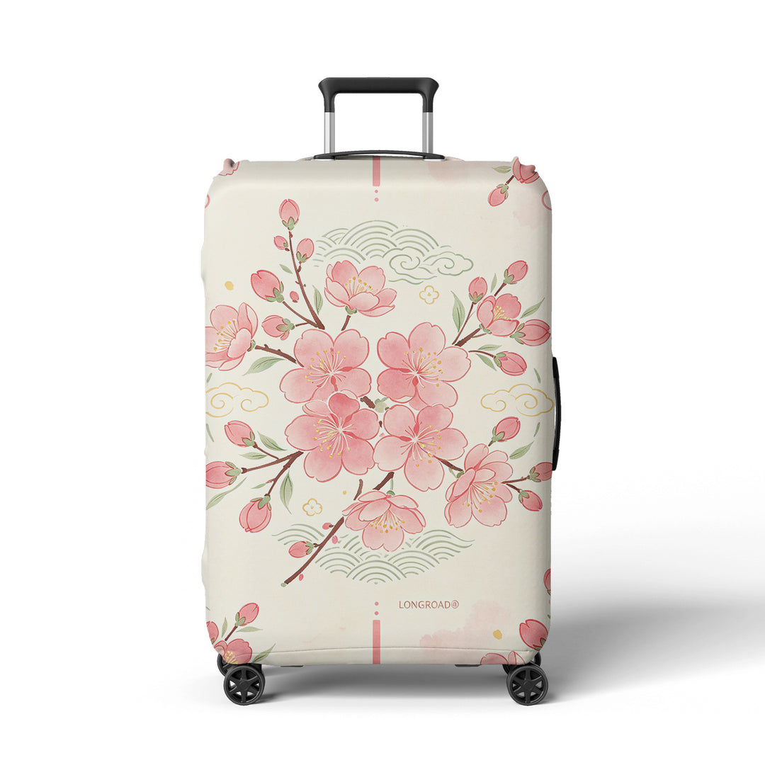 Women Hard Shell Suitcase in Elegant Bamboo Design Bowlift