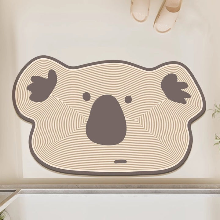 Cute Frog Design Bath Mat