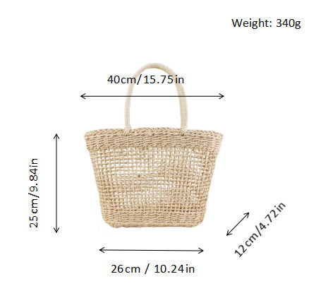 Handcrafted Basket Bag Bowlift