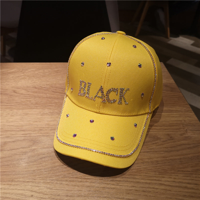 Women's Rhinestone-Embellished Baseball Cap Bowlift 1784083682