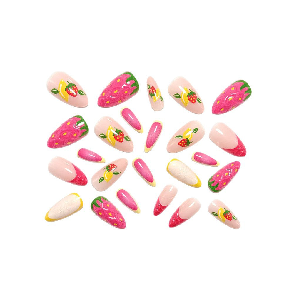Creative Art Nails with Cheerful Fruit Design Bowlift