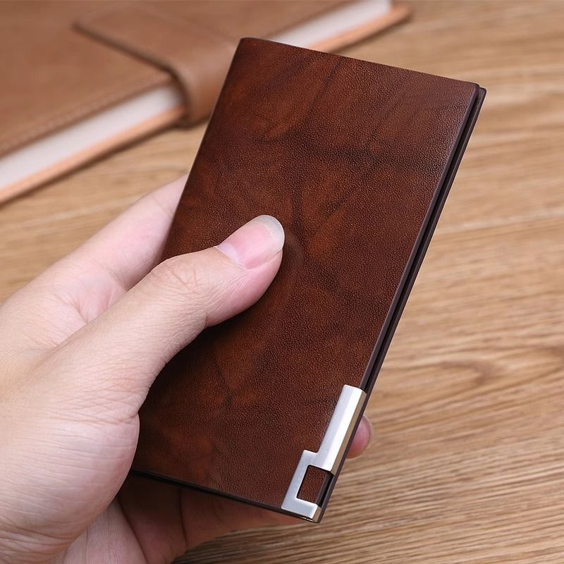 Premium Leather Card Holder Bowlift