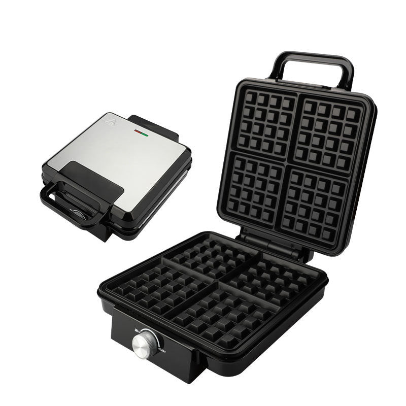 Modern Electric Waffle Maker with Non-Stick Plates Bowlift