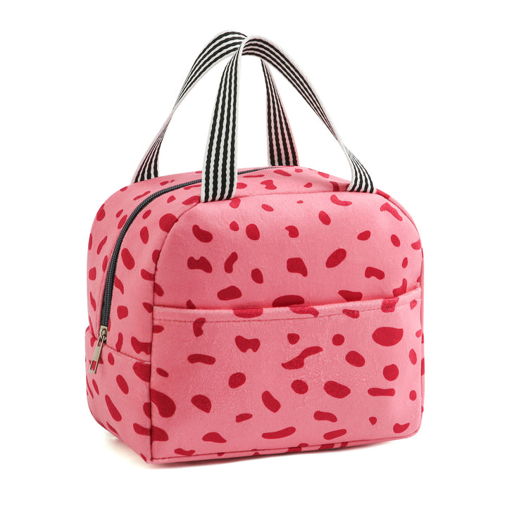 Insulated Spotted Lunch Cooler Bag Bowlift