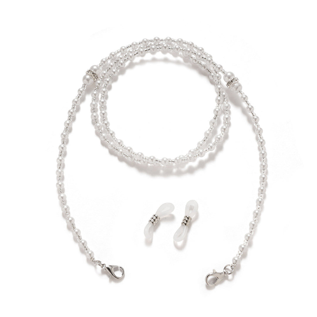 Elegant Pearl Beaded Eyewear Chain Bowlift
