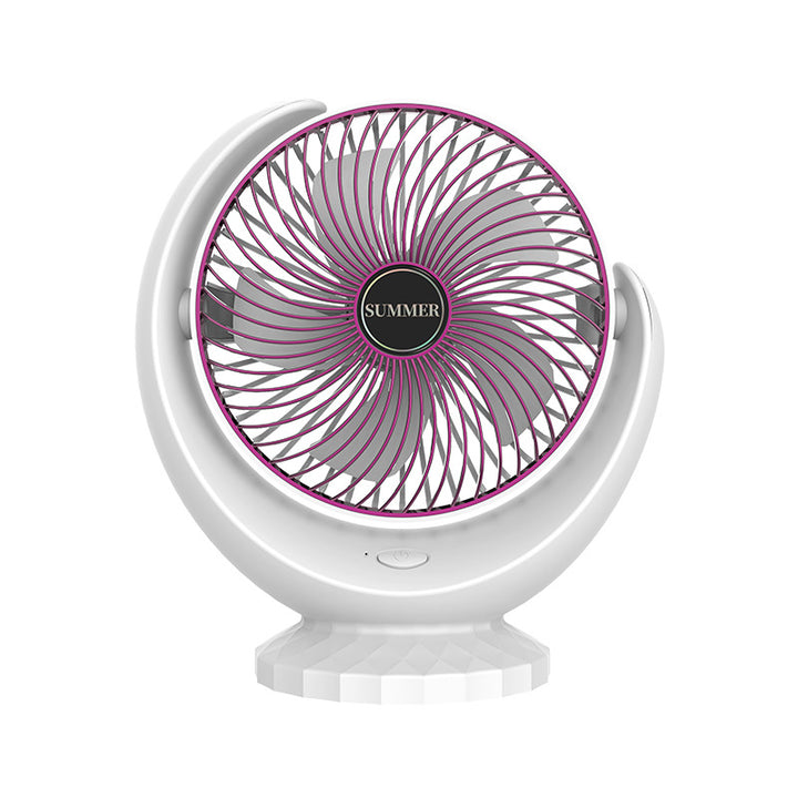 Ladies portable table fan with innovative fan technology Bowlift
