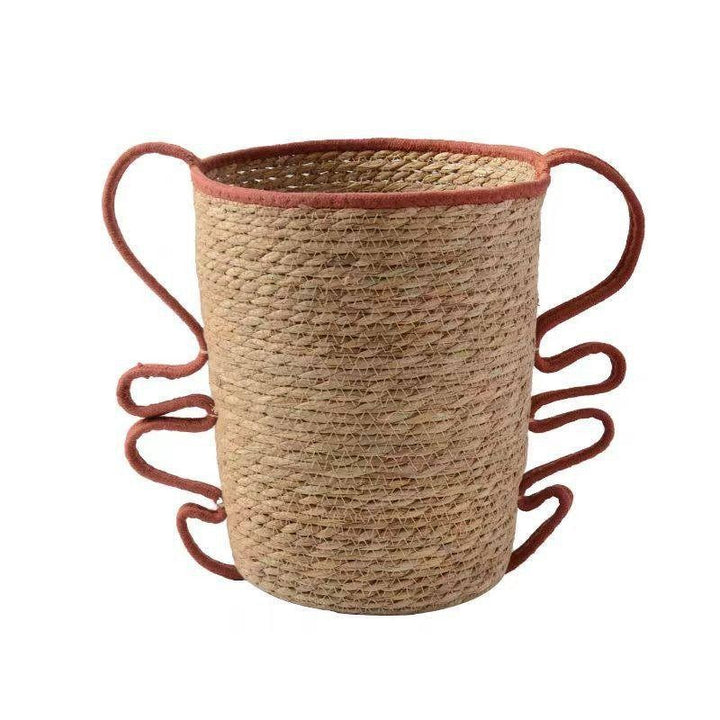 Handwoven Decorative Basket Made of Natural Materials Bowlift