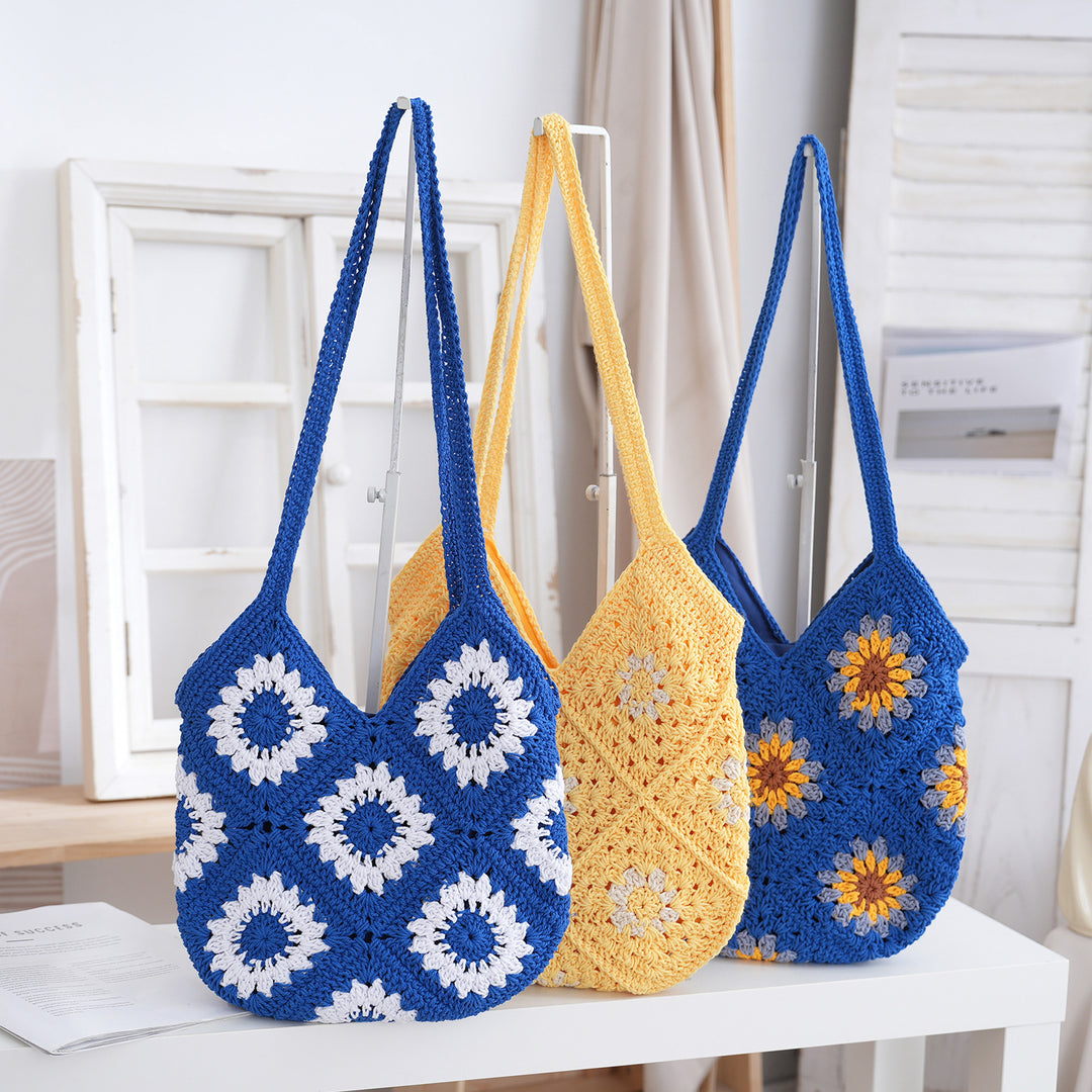 Handmade straw bag Bowlift
