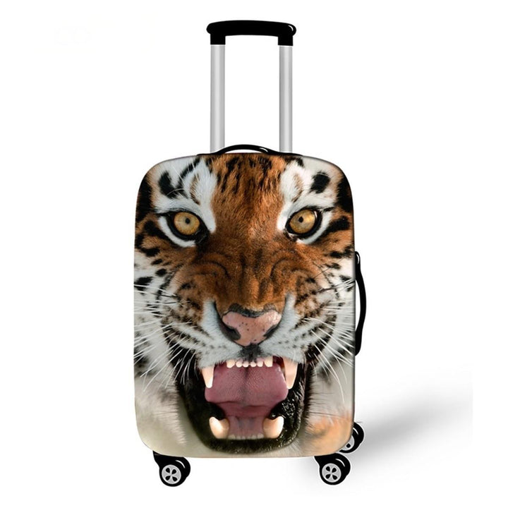 Women's hard-shell suitcase with creative cat design attraction Bowlift