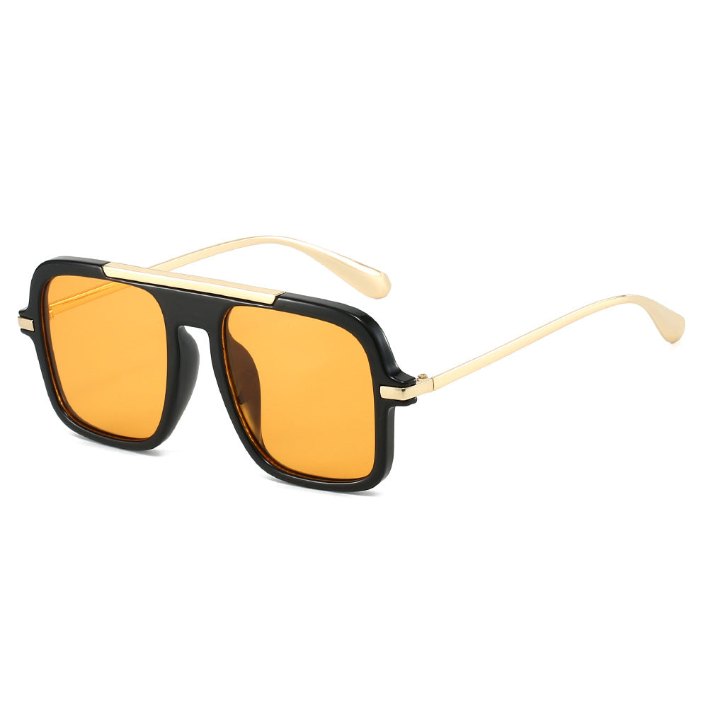 Women's fashionable sunglasses with trendy square frame Bowlift