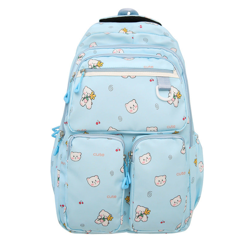 Plush backpack with playful animal motif Bowlift