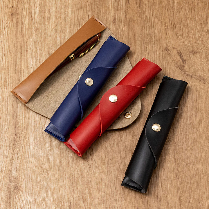 Leather Pencil Roll Case Bowlift